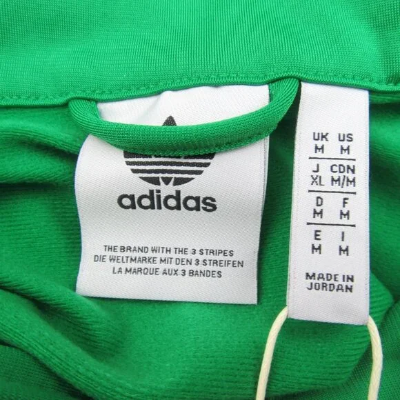 Adidas Originals Firebird Track Pants Jacket Jump Suit Men's Sz Medium Green NEW - Picture 7 of 16